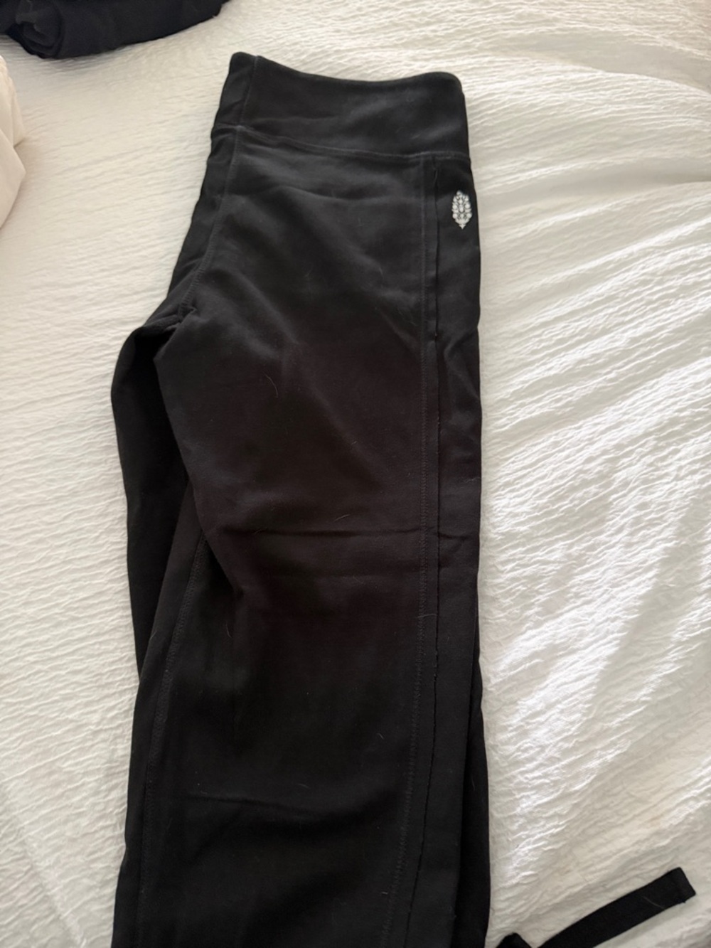 FP Movement by Free People Black Mid-Rise Active Leggings